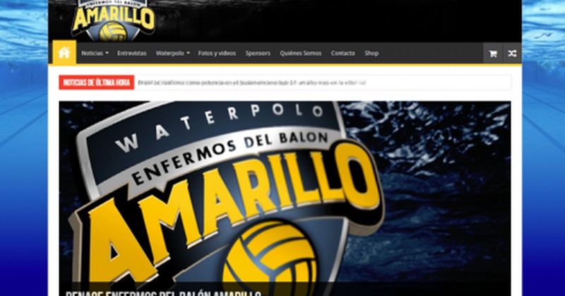 Sponsorship agreement with "Water polo, Sick of the yellow ball"