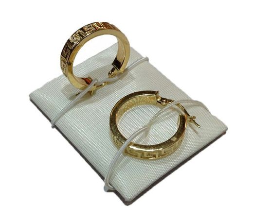 18kts Gold Hoop Earrings Versace design the most successful on the Internet.