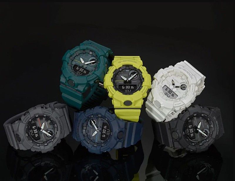 G-Shock watches with Bluetooth technology and step counter