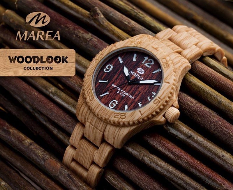 Campanilla Cuidado Patentar Relojes Marea de Madera, Woodlook Collection — Joyeriacanovas