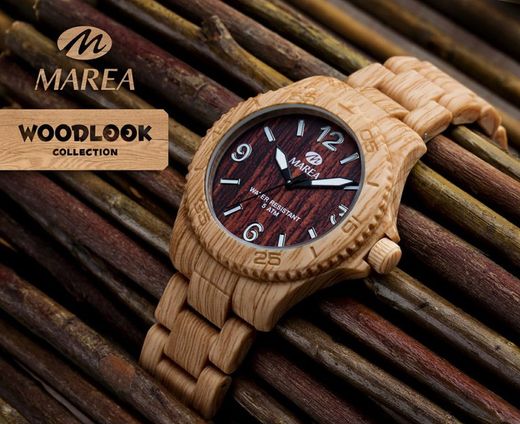 Marea Wood ure, Woodlook Collection