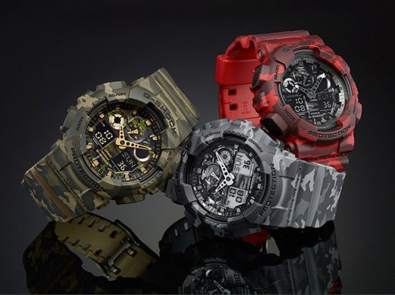 Casio G-Shock Camuflaje, simplemente espectaculares!