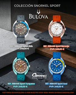 Nueva Colección Bulova Snorkel Sport: Redescubre el Estilo Diver en Joyería Cánovas