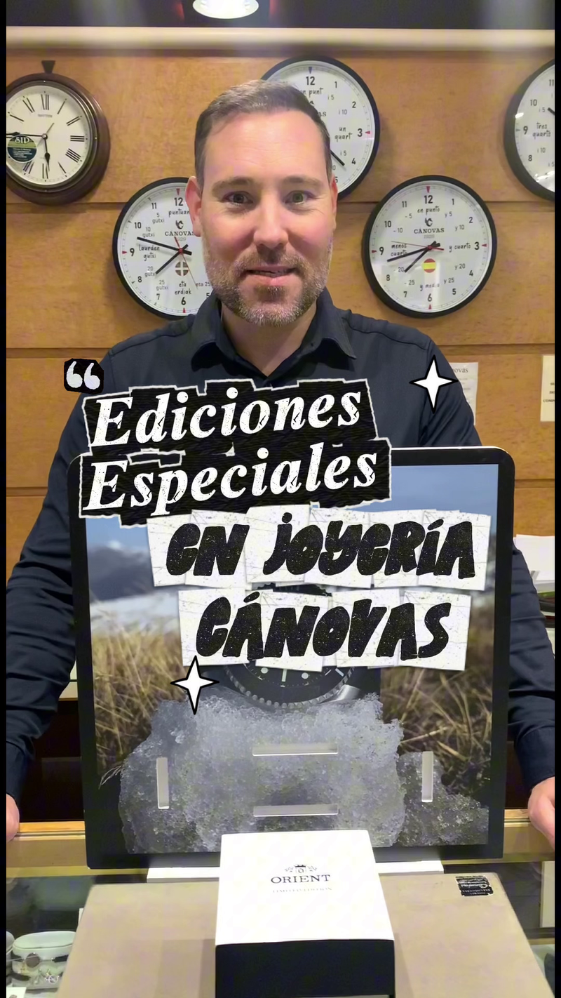Orient Edición Especial RA-AC0R09L30B - Exclusividad en Joyería Cánovas: