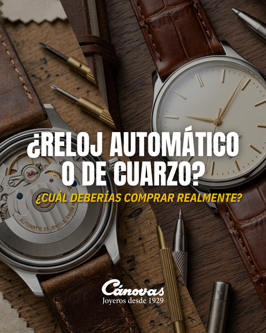Rellotge automàtic o de quars? Descobreix quin comprar realment