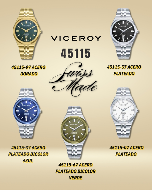 Nueva Colección Viceroy 45115 Swiss Made: Elegancia y Precisión Suiza