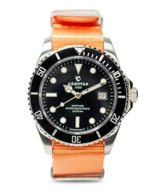 Cánovas 1929 con Correa Nylon G10: La Resistencia Militar Hecha Reloj