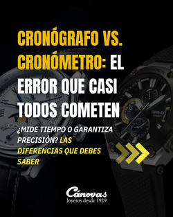 Cronógrafo vs. Cronómetro: Desmontando la gran confusión de la relojería