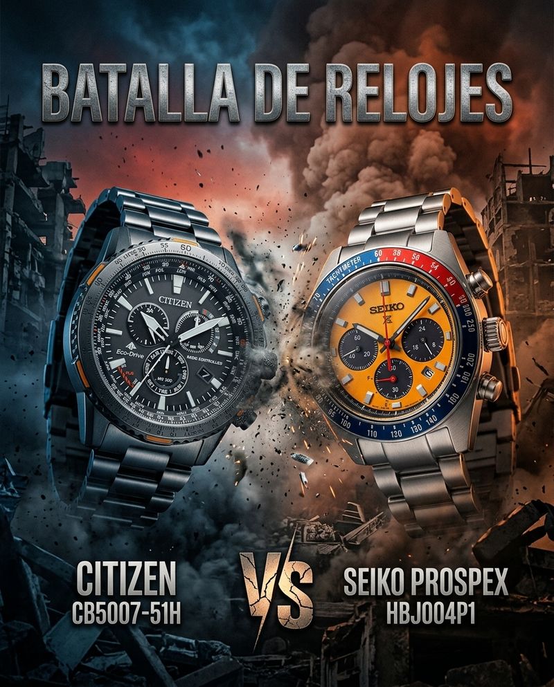 Batalla de Relojes en Joyería Cánovas: Seiko Prospex Speedtimer vs. Citizen Promaster