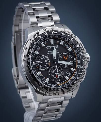Citizen Satellite Wave GPS CC9020-54E: Alta Tecnología en Super Titanio