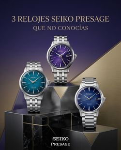 Arte en tu muñeca: 3 modelos Seiko Presage Cocktail Time que debes conocer