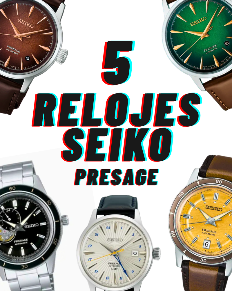 Las 5 joyas de Seiko Presage que todo coleccionista debe conocer en Joyería Cánovas 1929