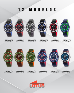 Nueva Colección de Relojes Lotus: 12 Modelos con Diseño Deportivo y Urbano