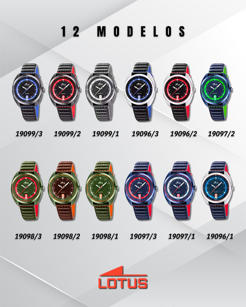 Nueva Colección de Relojes Lotus: 12 Modelos con Diseño Deportivo y Urbano