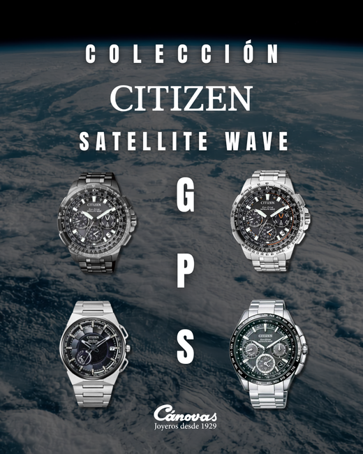 Colección Citizen Satellite Wave GPS: Precisión Satelital en Joyerías Cánovas