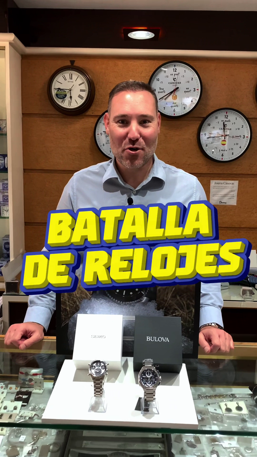 Batalla de Relojes: Seiko Prospex vs Bulova Precisionist en Joyería Cánovas