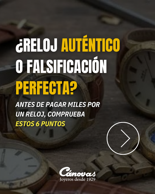 ¿Cómo detectar un reloj falso? 6 claves para evitar engaños en relojería