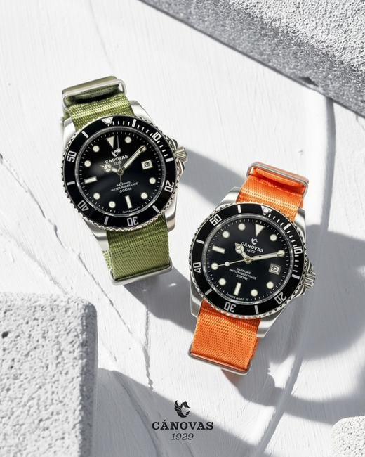 Cánovas 1929 presenta sus nuevos Relojes de Nylon en Edición Limitada