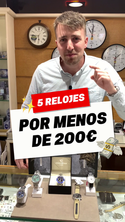 El secreto de los 200€: Cómo empezar tu colección de relojes sin vaciar tu cuenta bancaria