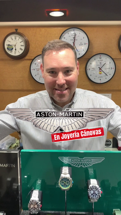Aston Martin x Joyería Cánovas: La nueva era de los relojes "Racing" en Barcelona
