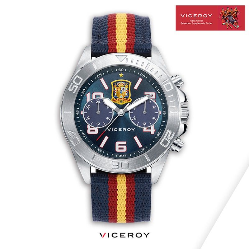 Reloj Viceroy Hombre 42225-35 Selección Española Fútbol