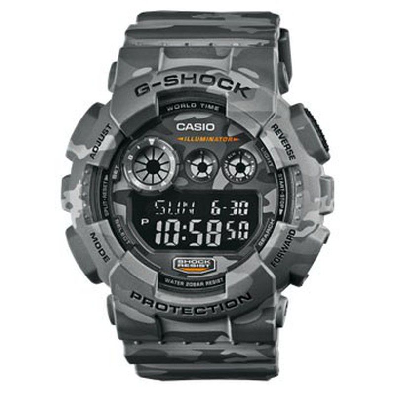 Reloj Casio G-Shock Camuflaje Gris GD-120CM-8ER