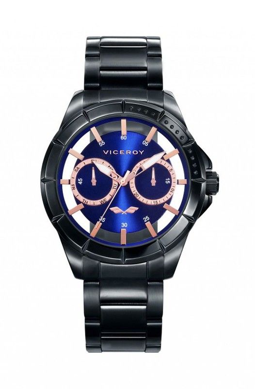 Reloj Viceroy Hombre 401053-37 Acero Negro Antonio Banderas