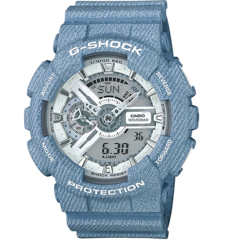 Reloj Casio G-Shock GA-110DC-2A7ER Denim Tejano Azul Cielo