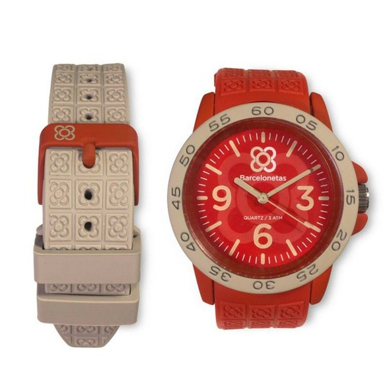 Reloj Barcelonetas Rojo Fun W02RD