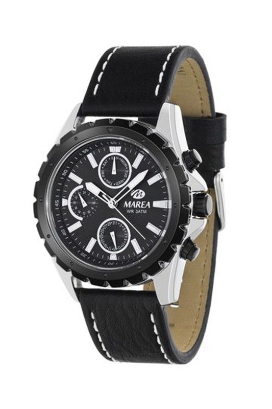 Reloj Marea Hombre B54058/1 Piel Negra