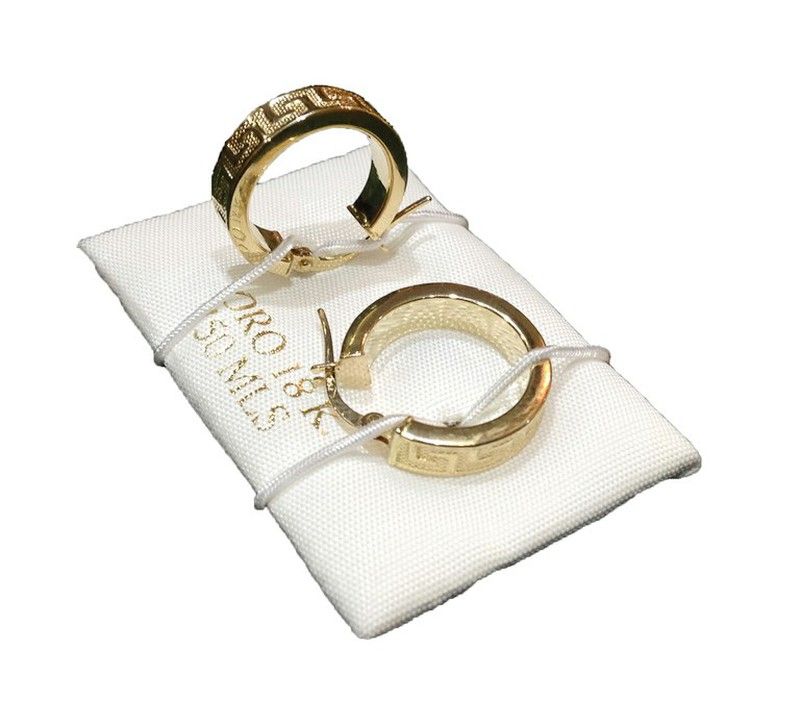 Pendientes Aros de Oro 18kts 16mm