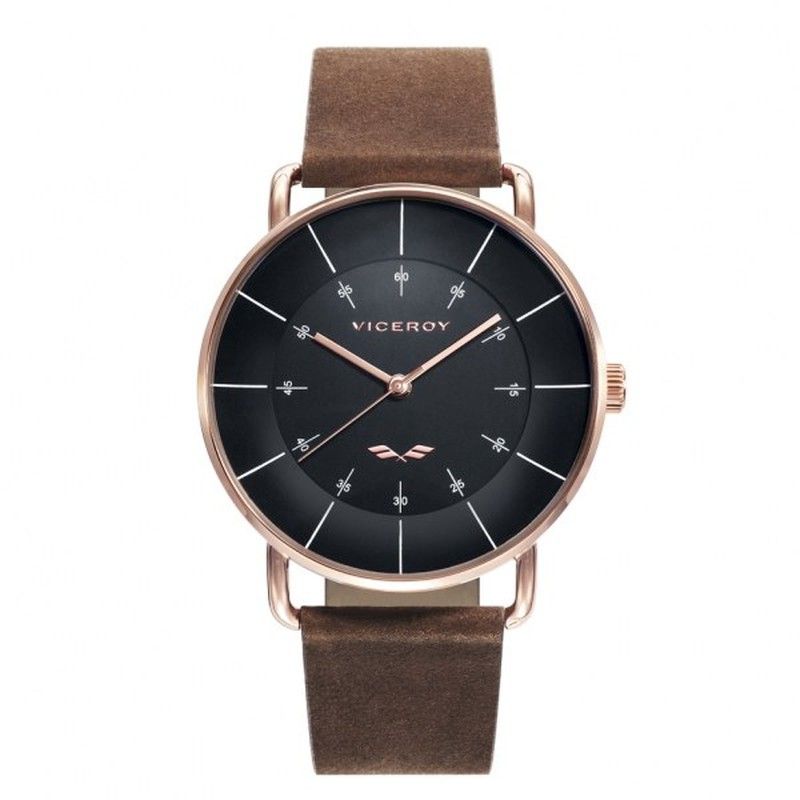 Reloj Viceroy Hombre 42375-56 Piel Marrón Antonio Banderas