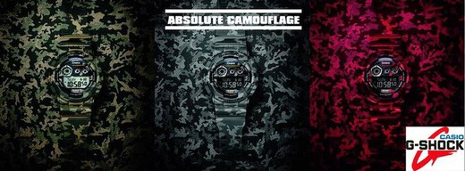 G-Shock Camouflage, the latest from Casio