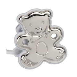 Silver pacifier holders