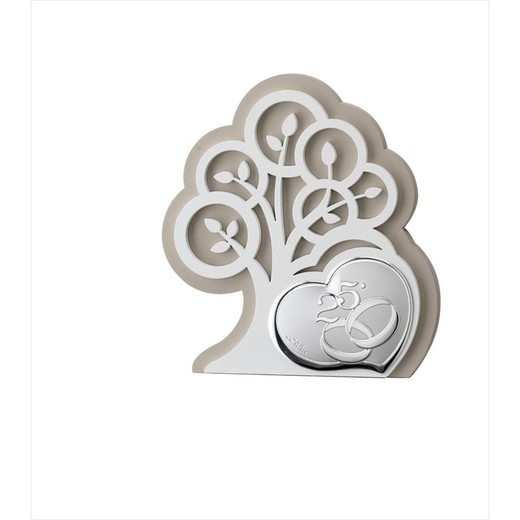 Ornamento Comemorativo 14x15,5cm 81415/1L Árvore da Vida 25 Anos