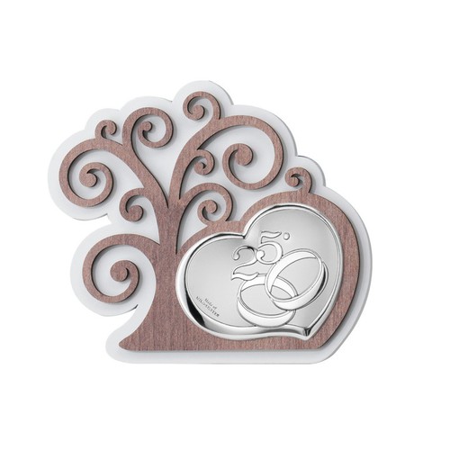 Adorn Commemoratiu 15x13cm L334 Arbre De La Vida 25 Anys