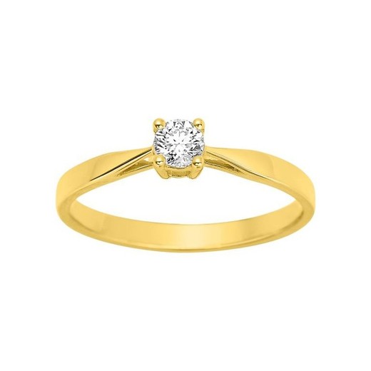 Anillo Oro 18kts Argyor-MRM (18)1.005.30 Compromiso Diamante Solitario