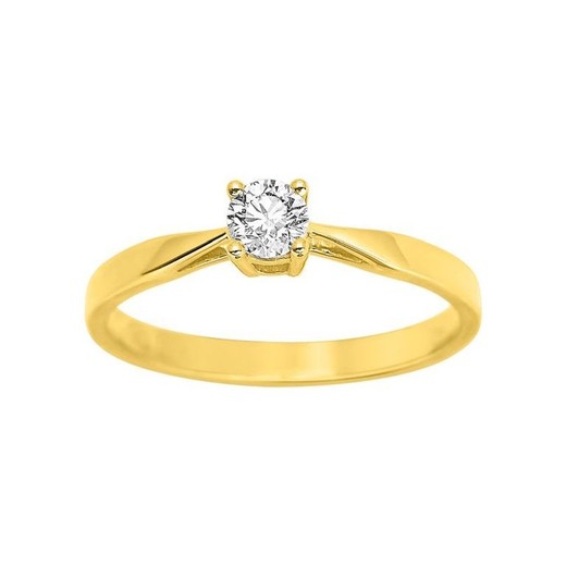 Anillo Oro 18kts Argyor-MRM (18)1.006.30 Compromiso Diamante Solitario