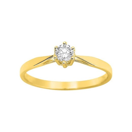 Anillo Oro 18kts Argyor-MRM (18)1.019.30 Compromiso Diamante Solitario