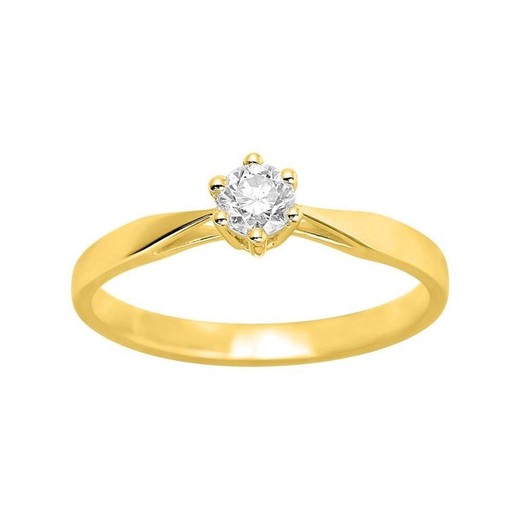 Anillo Oro 18kts Argyor-MRM (18)1.020.30 Compromiso Diamante Solitario