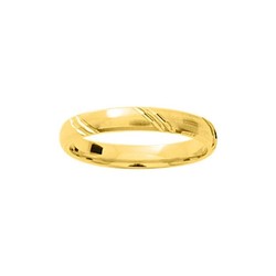 Anillo Oro 18kts Argyor-MRM 3mm (18)026J30 Alianza Ranurada