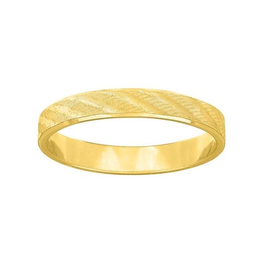 Anillo Oro 18kts Argyor-MRM 3mm (18)309J30 Alianza Fantasia