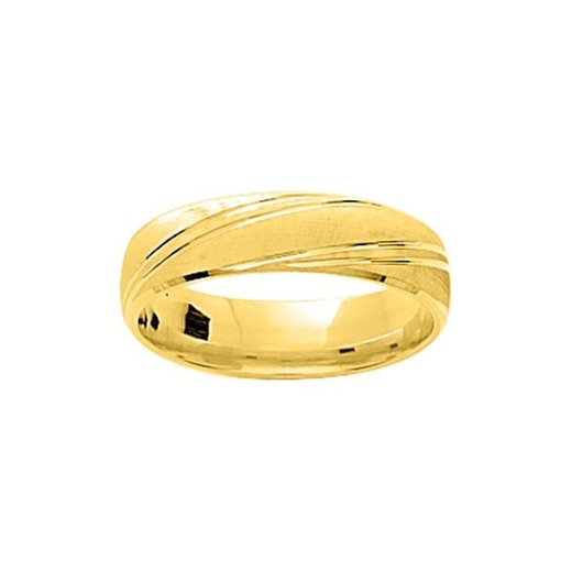 Anillo Oro 18kts Argyor-MRM 5mm (18)012J50 Alianza Ranurada