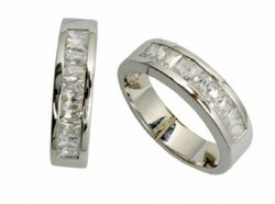 Ring Weißgold 18 kt Diamanten 0,90 ct 015115