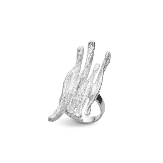 Anillo Plata Argent Basic 4x1,5cm ANRM071 Selva