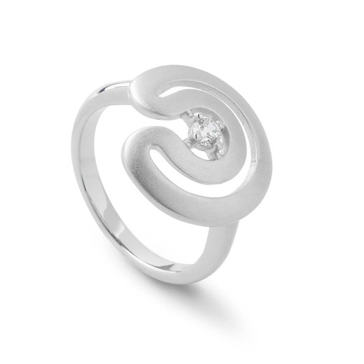 Anillo Plata Argent Basic ANRJ003CB/12 Circonita Maze Calado