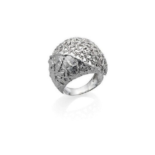 Anillo Plata Argent Basic ANRM009/10 Dos Texturas