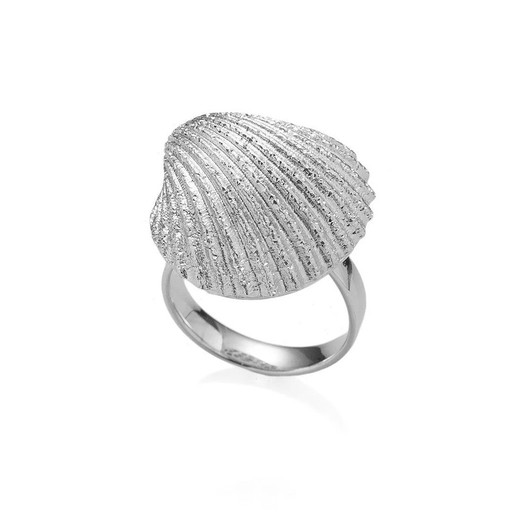 Anillo Plata Argent Basic 2,3x2,2cm ANRM038 Concha