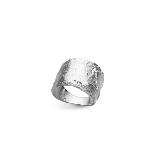 Anillo Plata Argent Basic ANRM073/10 Pizarra Petra