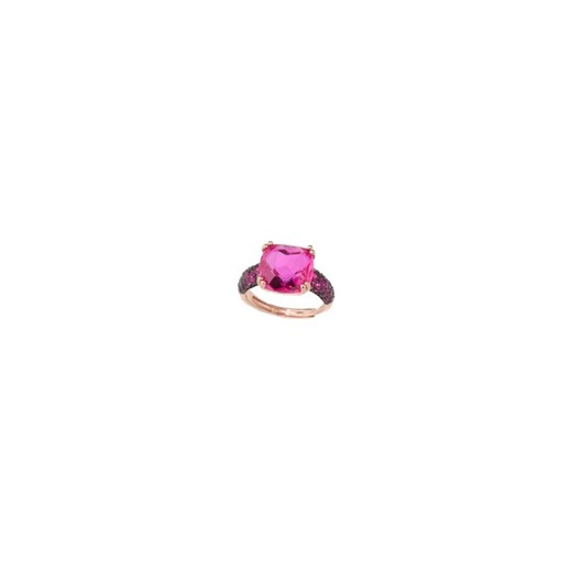 Anillo Plata Rosada Sovrani J9497M16 Cristal Fucsia